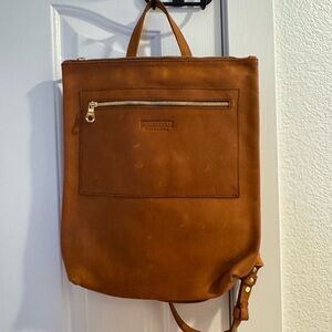 Parker Clay Miramar Leather Purse and Backpack